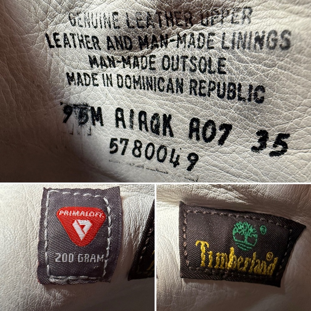 Timberland Women’s Premium Waterproof Boots Hiking Pink Leather PrimaLoft Size 9 - Picture 10 of 14
